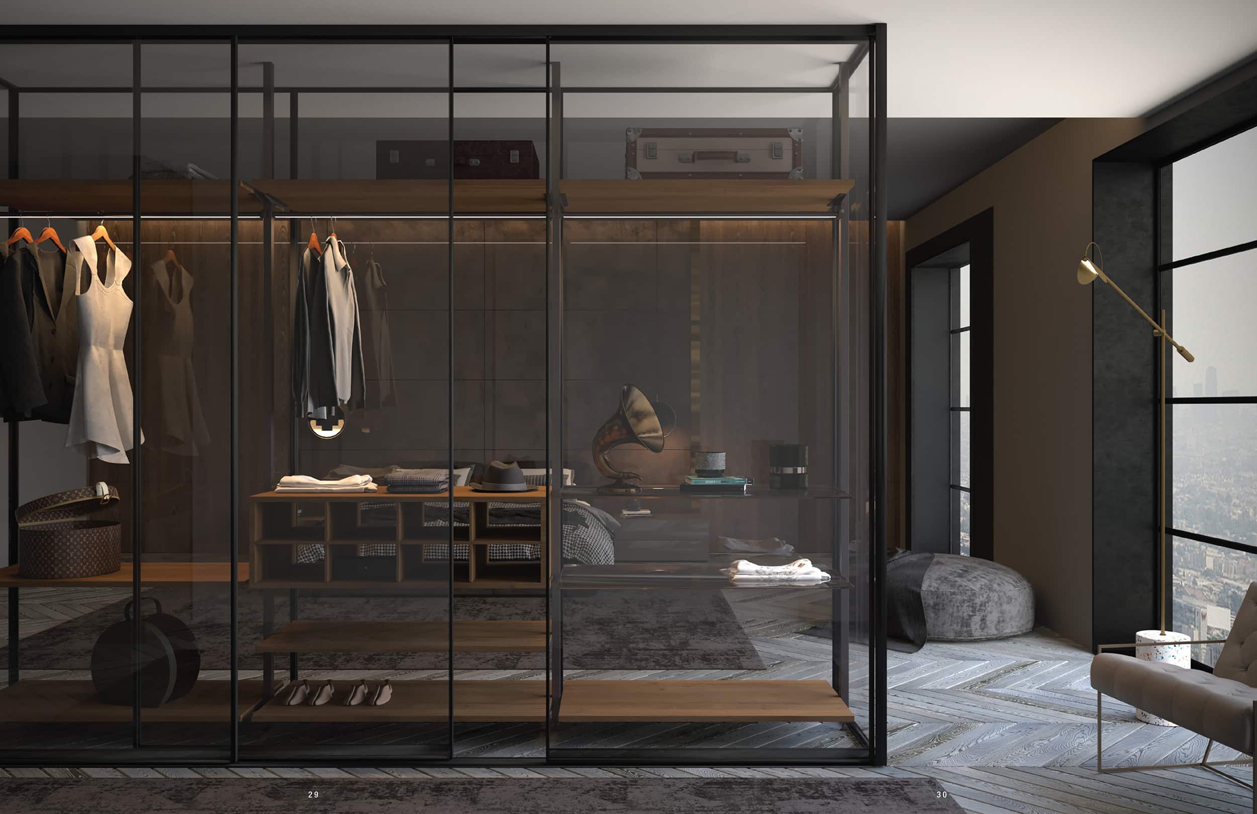 Closets with modern style. Make a custom space that is the perfect storage system for your clothes, accessories, or anything else that you need.